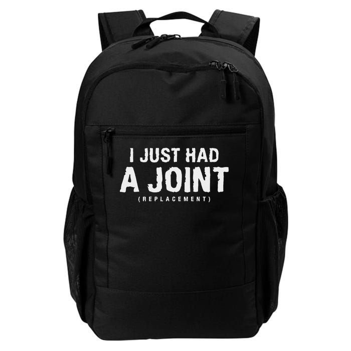 Hip Replacement Surgery Gift For Recovery I Just Had A Joint Replacement Black Backpack