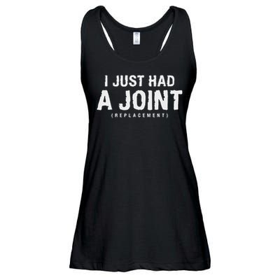 Hip Replacement Surgery Gift For Recovery I Just Had A Joint Replacement Black Ladies Essential Flowy Tank