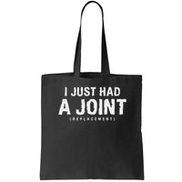 Hip Replacement Surgery Gift For Recovery I Just Had A Joint Replacement Black Bag
