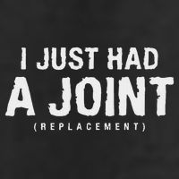 Hip Replacement Surgery Gift For Recovery I Just Had A Joint Replacement Black 25L Jumbo Tote