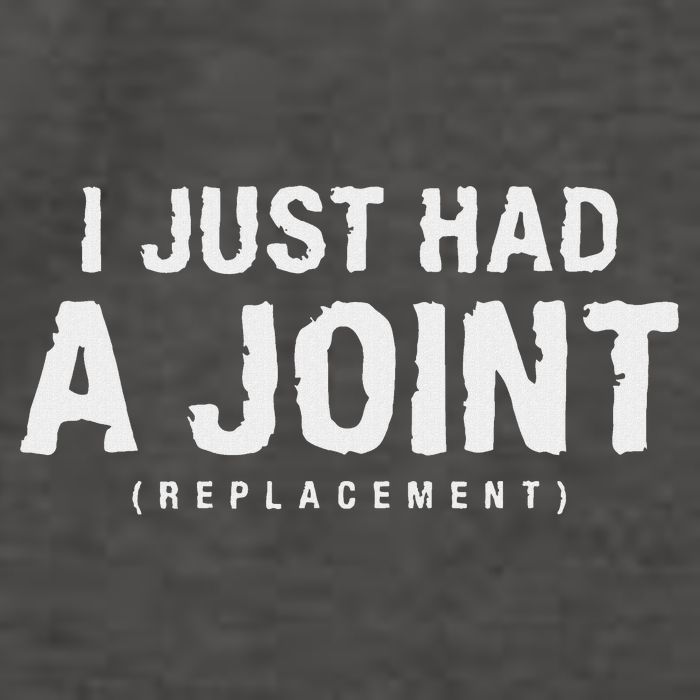 Hip Replacement Surgery Gift For Recovery I Just Had A Joint Replacement Black Vector Backpack