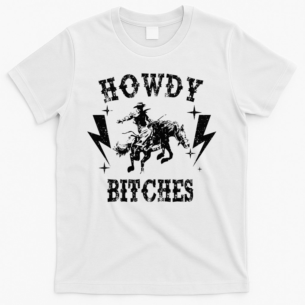 Howdy Rodeo 's Western Country Nashville Cow T-Shirt