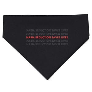 Harm Reduction Saves Lives USA-Made Doggie Bandana