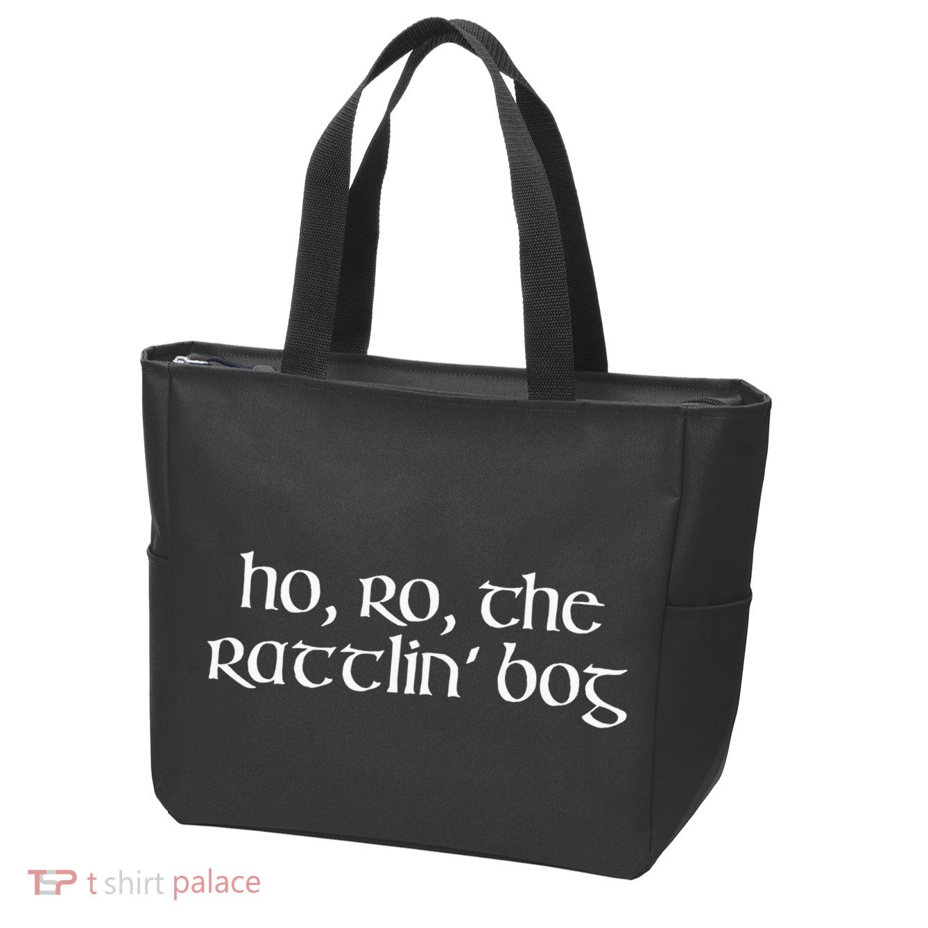Ho Ro The Rattlin Bog St. Paddys Day Irish Drinking Zip Tote Bag