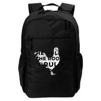 He Rules The Roost I Rule The Rooster Funny Boss Chickens Backpack