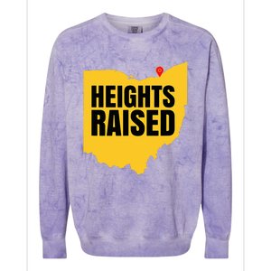 Heights Raised The Cleveland Heights Colorblast Crewneck Sweatshirt