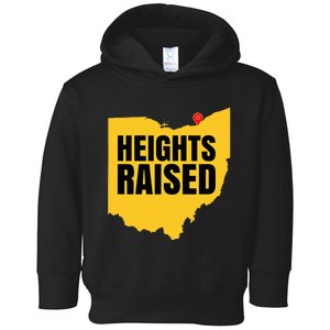 Heights Raised The Cleveland Heights Toddler Hoodie