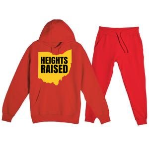 Heights Raised The Cleveland Heights Premium Hooded Sweatsuit Set