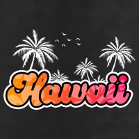 Hawaii Retro Tropical Adult Drive Performance Visor