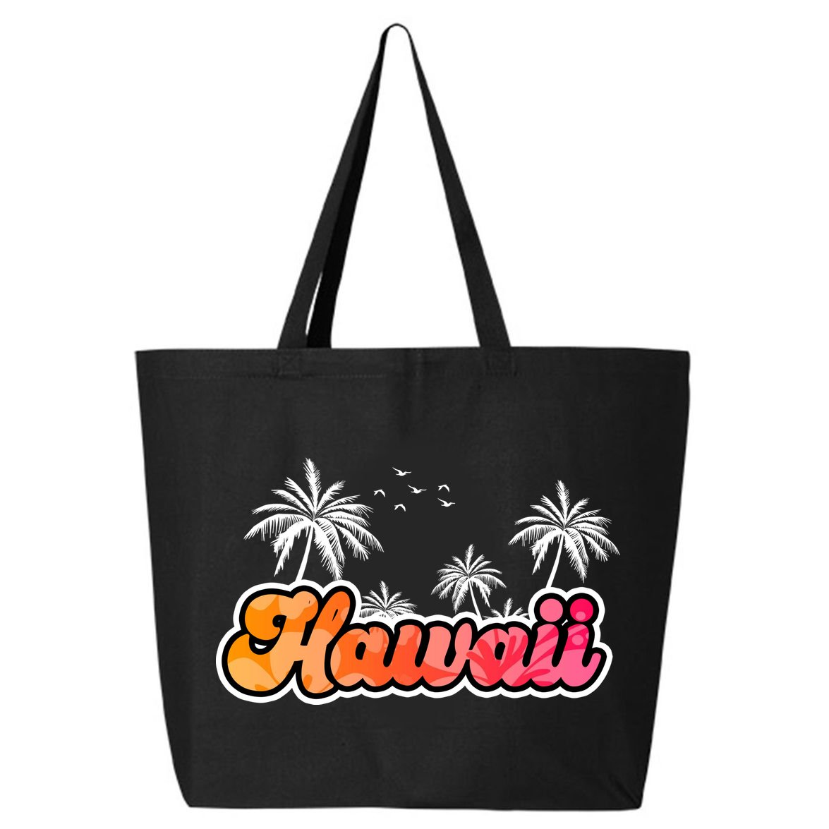 Hawaii Retro Tropical 25L Jumbo Tote