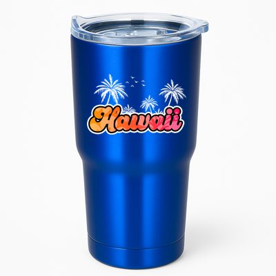 Hawaii Retro Tropical Tumbler