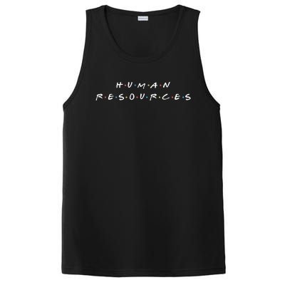 Human Resources Team Funny Hr Manager Humor PosiCharge Competitor Tank