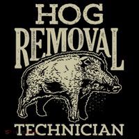 Hog Removal Technician Boar Hunting Vintage Pig T-Shirt