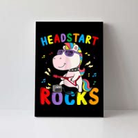 Headstart Rocks Unicorn Kids Back To School Canvas