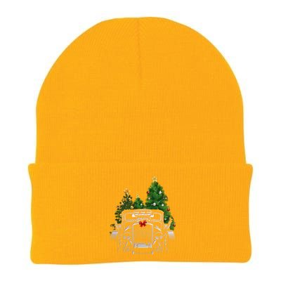 Hot Rod Ugly Christmas Classic American Car Lover Gift Funny Gift Knit Cap Winter Beanie