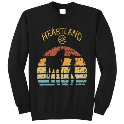 Heartland Retro Vintage Sunset Sweatshirt