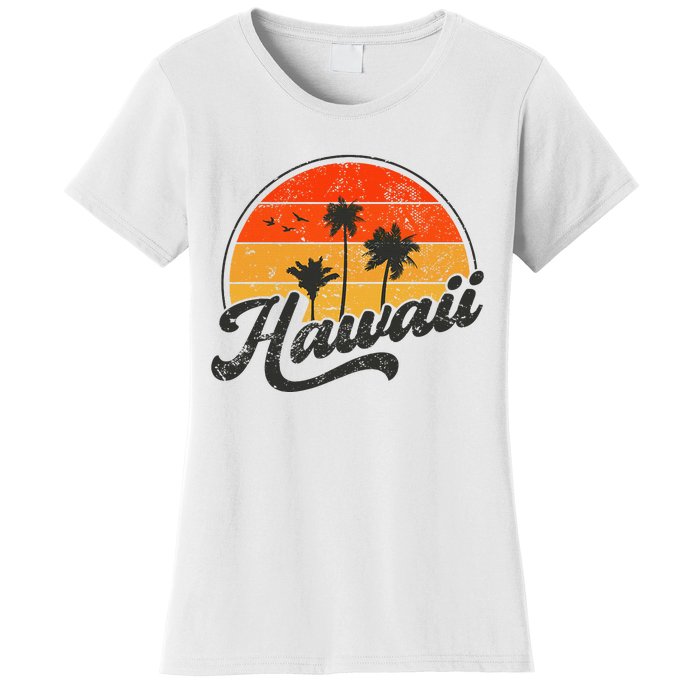 Hawaii Retro Vintage Sunset Women's T-Shirt