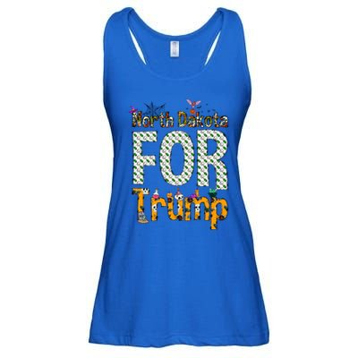 Halloween Reelect Vote For Donald Pro Trump Republican Gift Ladies Essential Flowy Tank