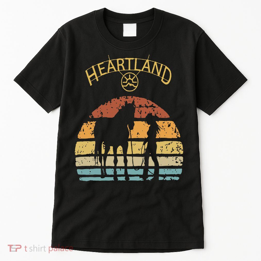 Heartland Retro Vintage Sunset Tall T-Shirt