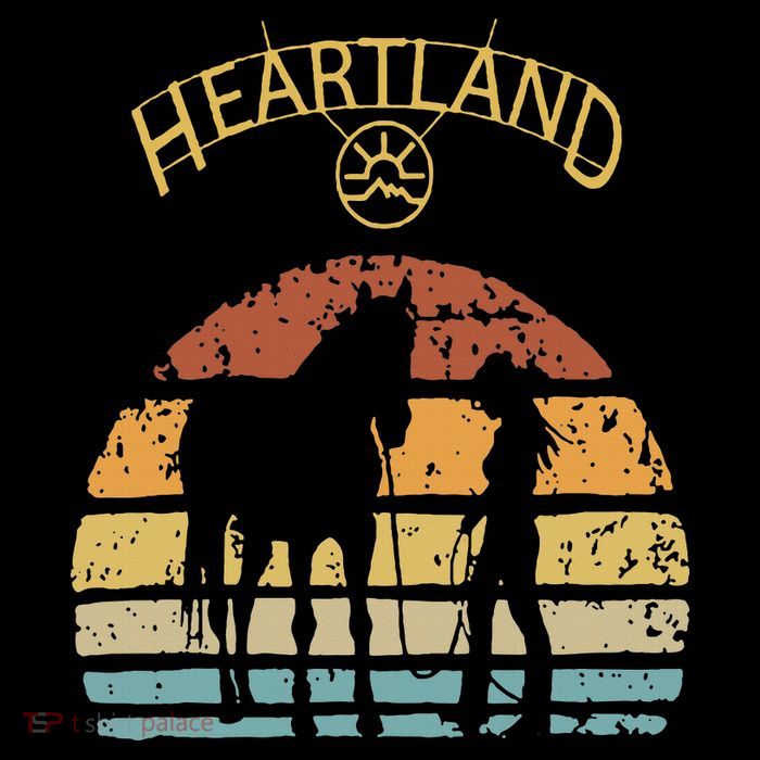 Heartland Retro Vintage Sunset Baby Bodysuit