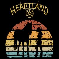 Heartland Retro Vintage Sunset Tank Top