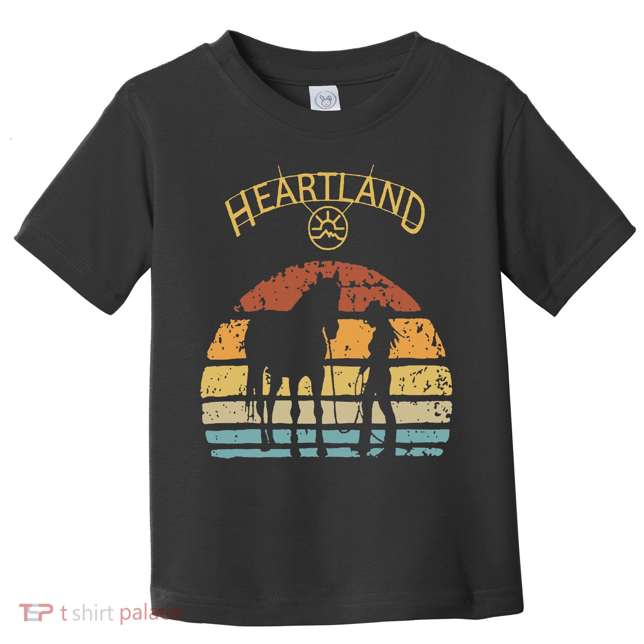 Heartland Retro Vintage Sunset Toddler T-Shirt