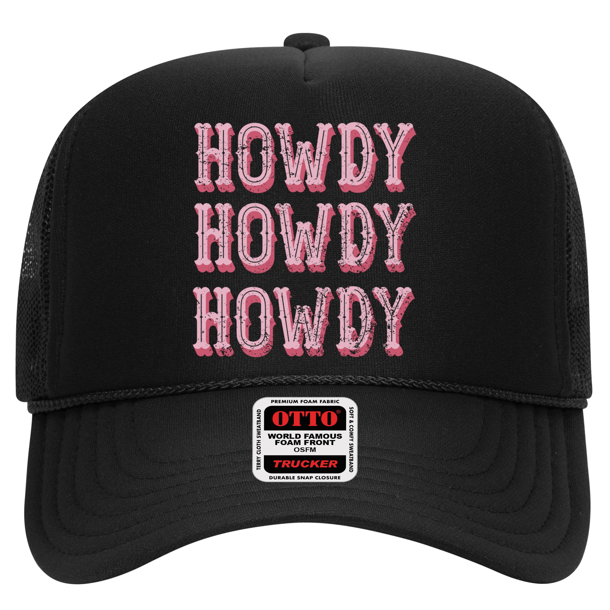 Howdy Rodeo Vintage Western Country Southern Cowgirl Gift Hat