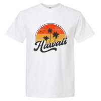 Hawaii Retro Vintage Sunset Garment-Dyed Heavyweight T-Shirt