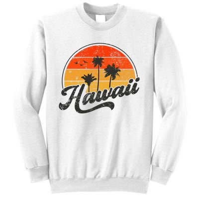 Hawaii Retro Vintage Sunset Sweatshirt