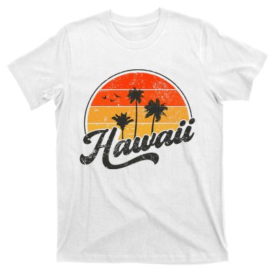 Hawaii Retro Vintage Sunset T-Shirt