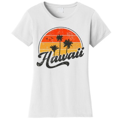 Hawaii Retro Vintage Sunset Women's T-Shirt