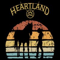 Heartland Retro Vintage Sunset T-Shirt