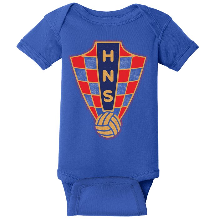 Hrvatska Croatia Croatian National Soccer Baby Bodysuit