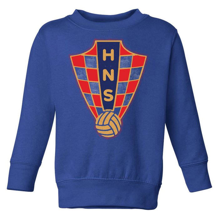 Hrvatska Croatia Croatian National Soccer Toddler Sweatshirt