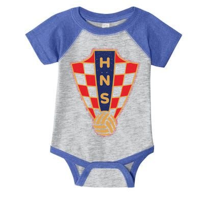 Hrvatska Croatia Croatian National Soccer Infant Baby Jersey Bodysuit