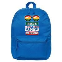 Hbcu Ridin With Kamala Historical HbcuS United 2024. Hbc 16 in Basic Backpack