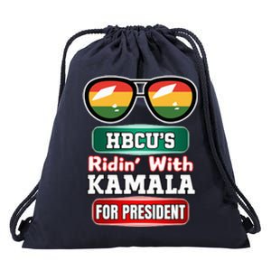 Hbcu Ridin With Kamala Historical HbcuS United 2024. Hbc Drawstring Bag