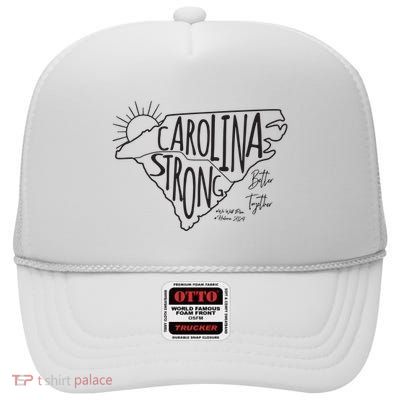 Hurricane Relief Western Nc Victims Of Hurricane Helene High Crown Mesh Back Trucker Hat