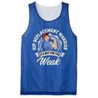 Hip Replacet Warrior Funny Hip Replacet Surgery Gift Mesh Reversible Basketball Jersey Tank