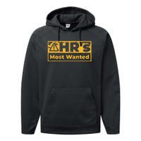 Human Resources Walking Hr Violation Performance Fleece Hoodie