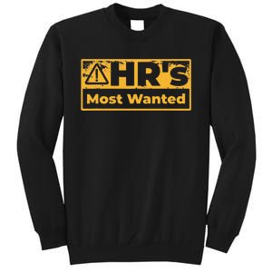 Human Resources Walking Hr Violation Tall Sweatshirt