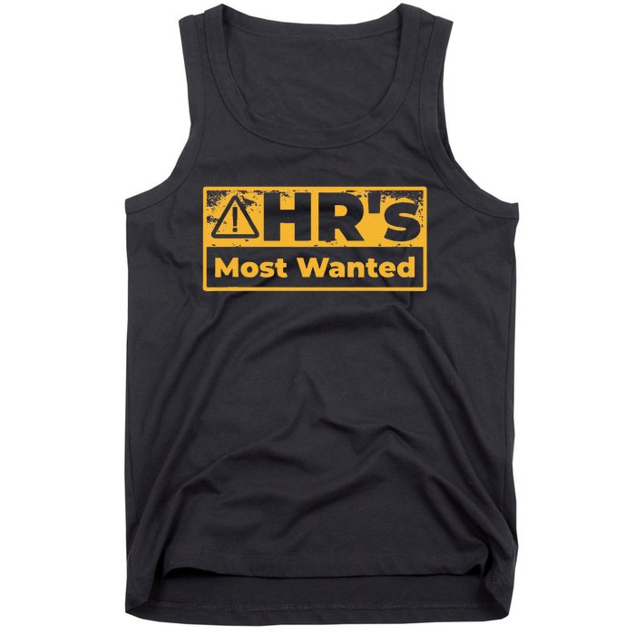 Human Resources Walking Hr Violation Tank Top