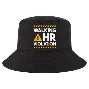 Human Resources Walking HR Violation Cool Comfort Performance Bucket Hat