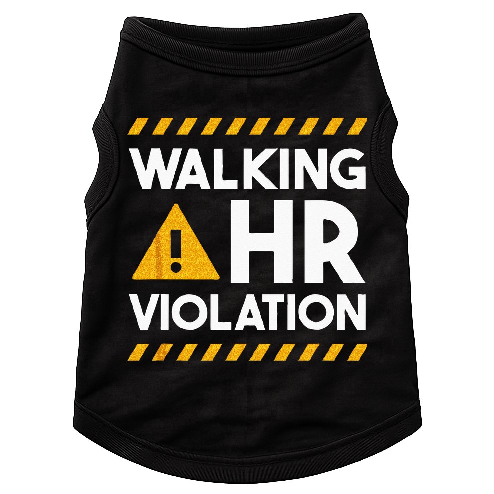Human Resources Walking HR Violation Doggie Tank
