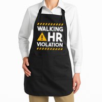 Human Resources Walking HR Violation Apron