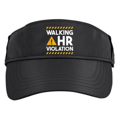 Human Resources Walking HR Violation Adult Drive Performance Visor