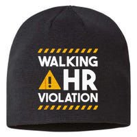 Human Resources Walking HR Violation Sustainable Beanie