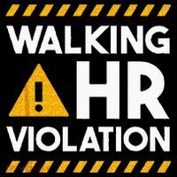 Human Resources Walking HR Violation Cooling Performance Long Sleeve Crew