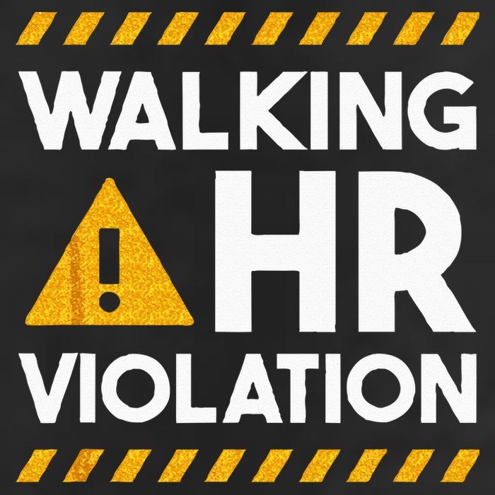 Human Resources Walking HR Violation 25L Jumbo Tote