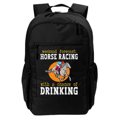Horse racing with a chance of drinking for ky derby Backpack